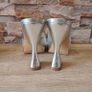Silver embellished heel sandals, size 6 Image 8
