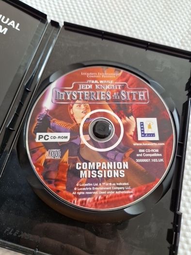 Star Wars Jedi Knight Pc Cd Rom Games Original