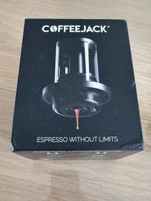 Coffeejack portable espresso maker and tamper