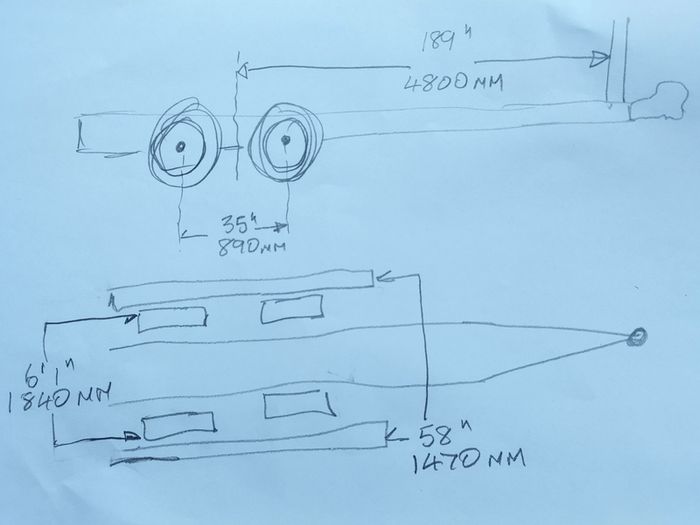 large boat trailer up to about 30ft capacity