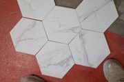 Marble Hex tiles (6.6m2) 23x27