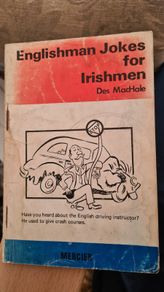 Vintage 1978 Englishman Jokes For Irishmen. By Des Machale. Printed By Mercier Press Dublin. First Edition Paperback In Good Condition.