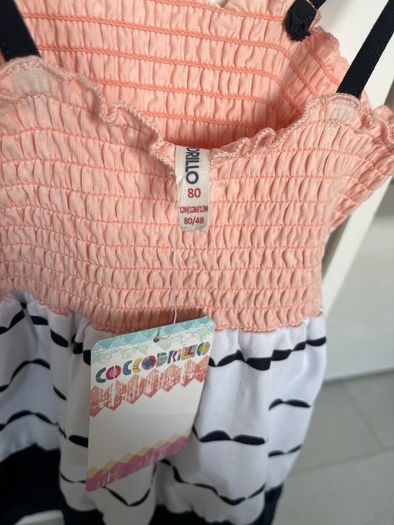 Girl summer dress, NEW, size 12month