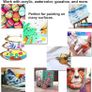20pcs Bulk Art Painting Brush Set for Acrylic Watercolor Gouache Hobby Craft Face Painting Image 2