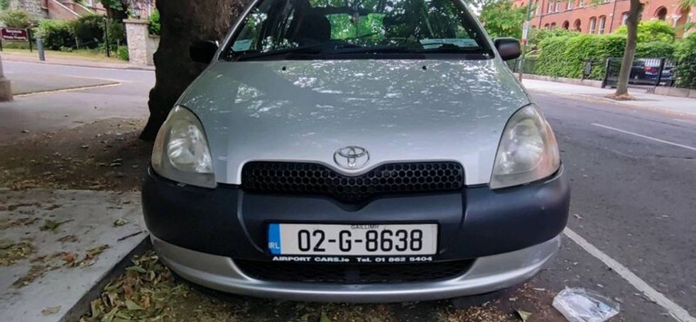 2002 Toyota Yaris with 1 month warranty