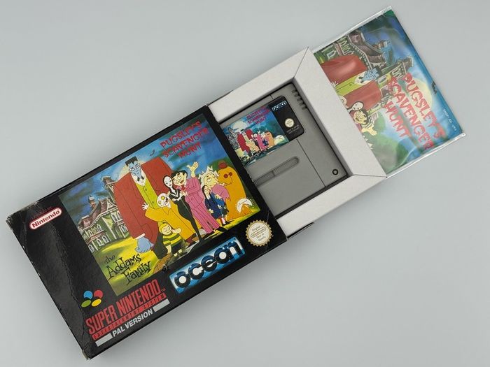 The Adams Family Pugsley's Scavenger Hunt for Nintendo SNES - Boxed