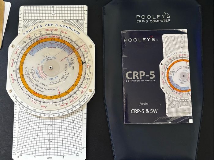 Pooley's CRP-5 Computer / RNP-2 / Square Navigation Protractor