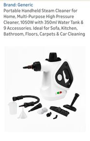 Steam cleaner handheld
