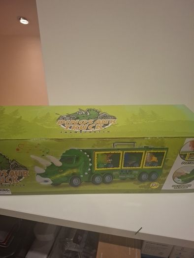 Dinosaur kids transport truck