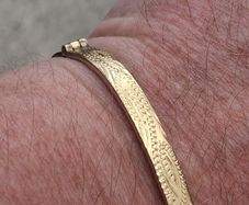 1970's Fine Gold Plated Bracelet