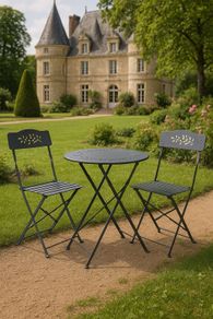 Bistro Set iron vintage french style