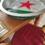 Heineken Beer Advertising Tray in Tin 39x39 di. x7 cm. H. Image 5