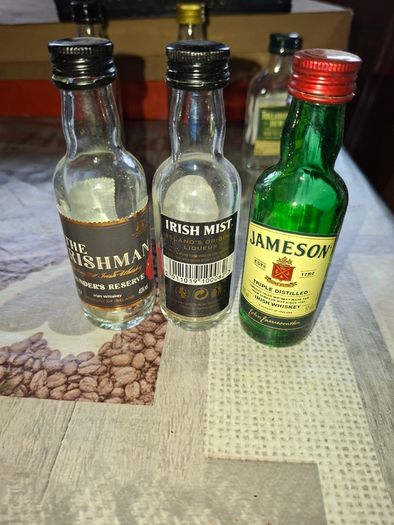 20 Miniature Bottles Kilbeggan, Tullamore, Dublin Etc. Selling as a lot Postage Available