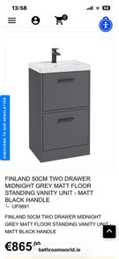 Bathroom vanity unit