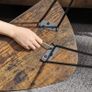 _Coffee Table, Set of 2 Side Tables for Living or Dining Room, Bedroom, Industrial Design Vintage Image 3