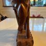 Two Hard-Carved African Wooden Sculptures Image 7