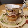 Vintage Capodimonte style porcelain  coffee set Image 6