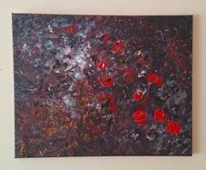 Abstract Acrylic Painting