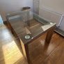 Glass Top Dining Table Image 3