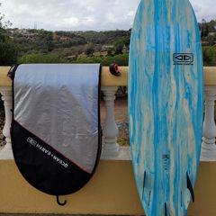 Ocean&Earth S-Epoxy 6ft Surf board includes accessories.