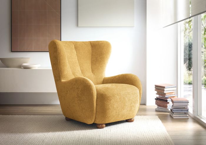 Tidepool Boucle Lounge Chair