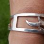 Vintage Newbridge A9 Silverware Bangle Bracelet Image 6