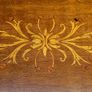 Antique oval inlay occasional table Image 2