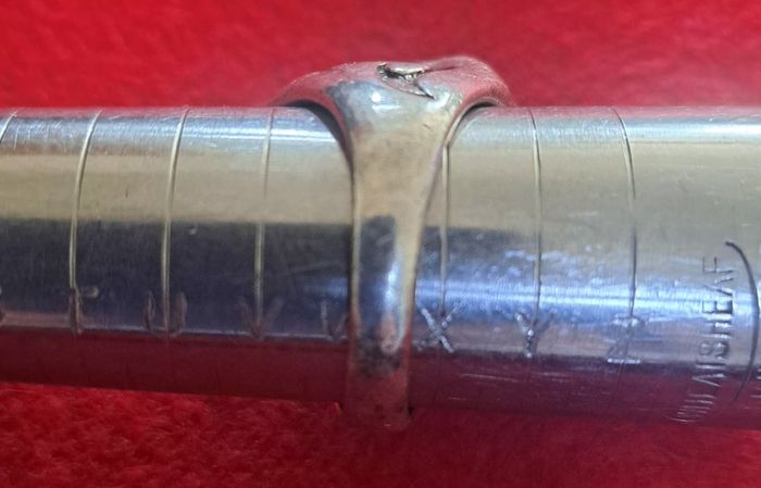 mans silver ring