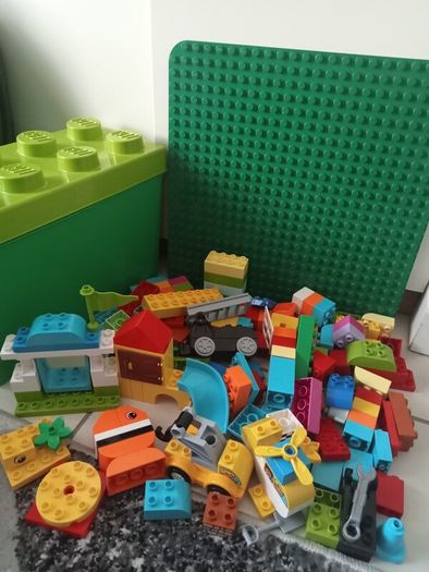 Box of Lego Duplo