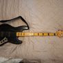 Bass guitar with case and amp Image 3