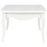 Coffee Table White 110x60x40 cm Solid Pine Wood Image 3