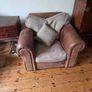 L-Couch and Matching Arm Chair Image 3