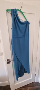 Stunning Teal Folkster Dress