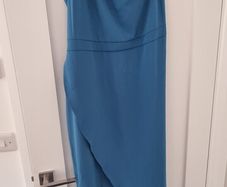 Stunning Teal Folkster Dress
