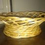Handmade wicker plate Image 2