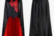 11-12y kids vampire halloween costume