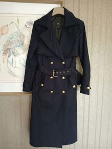River island trench coat pristine condition