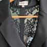 Karen Millen Signature Black Tuxedo Wrap Pencil Dress (UK 12) Image 2