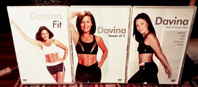 Davina McCall Fitness DVDs. X3.