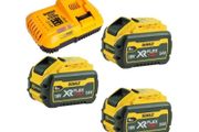 DeWalt 54v 6Ah 3 Pack and Fast Charger - New
