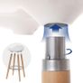 Set of 2 Bar Stools Beech legs - Free Delivery Nationwide Image 3