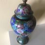 Antique/ Vintage Chinese Cloisonne Jar with Lid Image 2