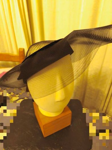 Vintage handmade women's hat