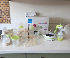 MAM Breast Pump & Bottles