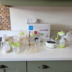 MAM Breast Pump & Bottles