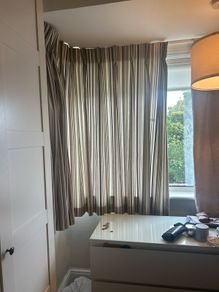 Handmade lined pleat Curtain