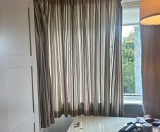 Handmade lined pleat Curtain