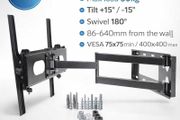 Tv Wall Mount Bracket Tilt Swivel Motion 32- 63"