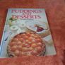 Puddings and Deserts Cookery Book for Sale Image 2