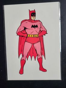 Pink Retro Batman A4 Size Art Print Wall Art For Sale in Rosslare ...